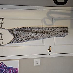 NWOT  cowlneck slip dress small